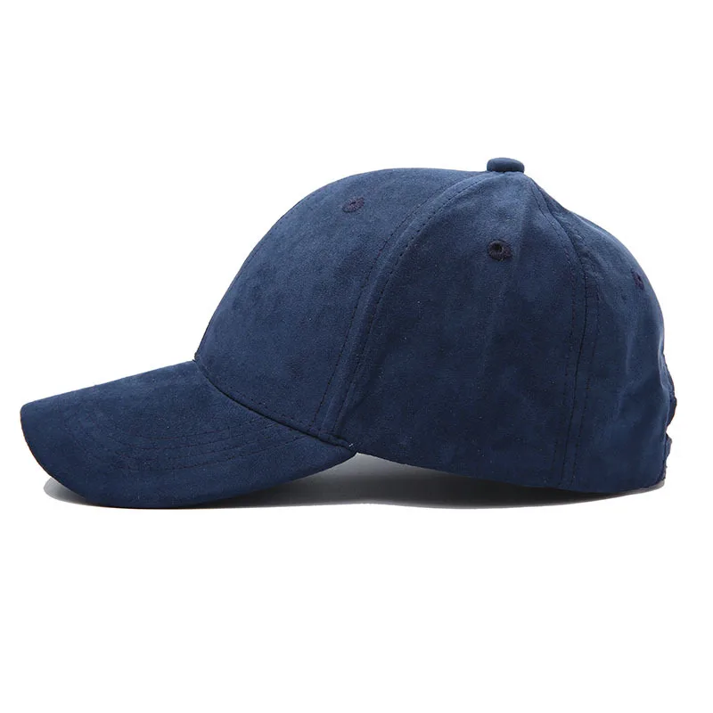 Winter Warm Suede Baseball Caps New Solid Color Women Ponytail Snapback Men Hip Hop Visor Casual Caps Fashion Hats Korean Style