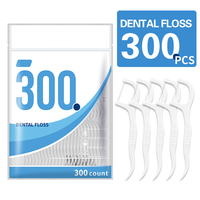 300pcs Bagged Dental Floss - Cleaning the Oral Cavity - Interdental Cleaning Products - Holiday Preparation - Intimate and Intim