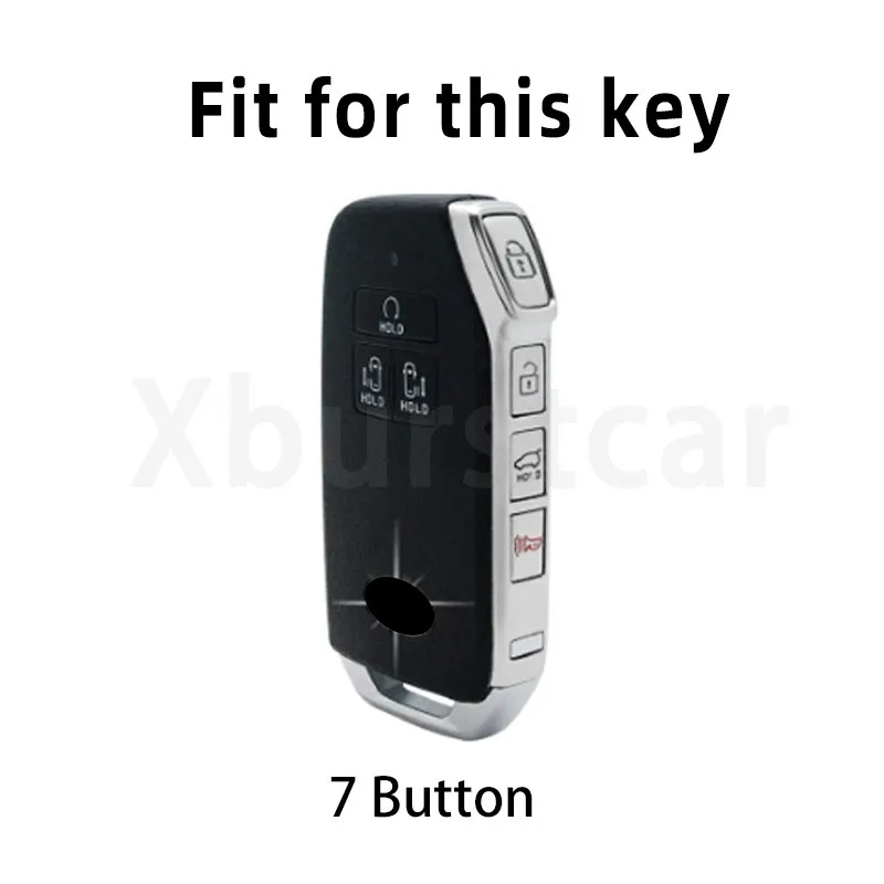 TPU Shell Fob For Kia Carnival 2021 2022 Sedona Carnival KA4 EX SX LX Fiesta 2023 Car Remote Key Case Cover Keyless Accessories