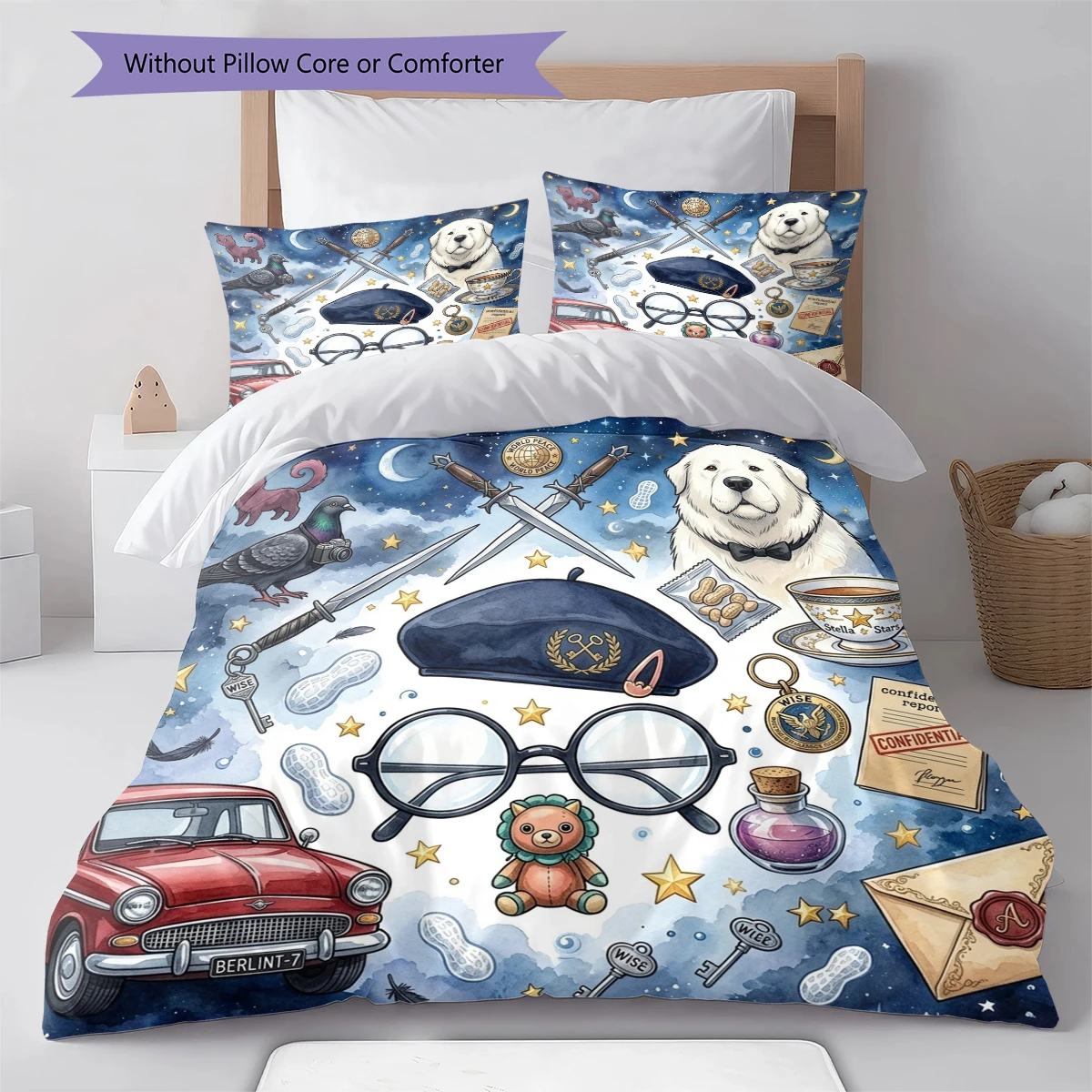 SPY FAMILY Duvet Cover Soft  Comfortable, Kids Bedding Set Gift, Extra Large  Multiple Sizes -HE126