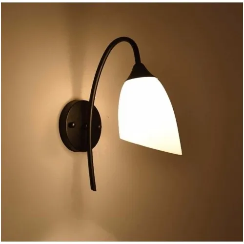 Taşcan Lighting Tulip Single Black Applique-Glazed