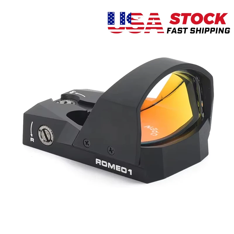 ROMEO1 Red Dot Reflex Sight 3MOA Mini Red Dot Sight Adjustment zero For Tactical Airsoft Made By Metal 6068 aluminium