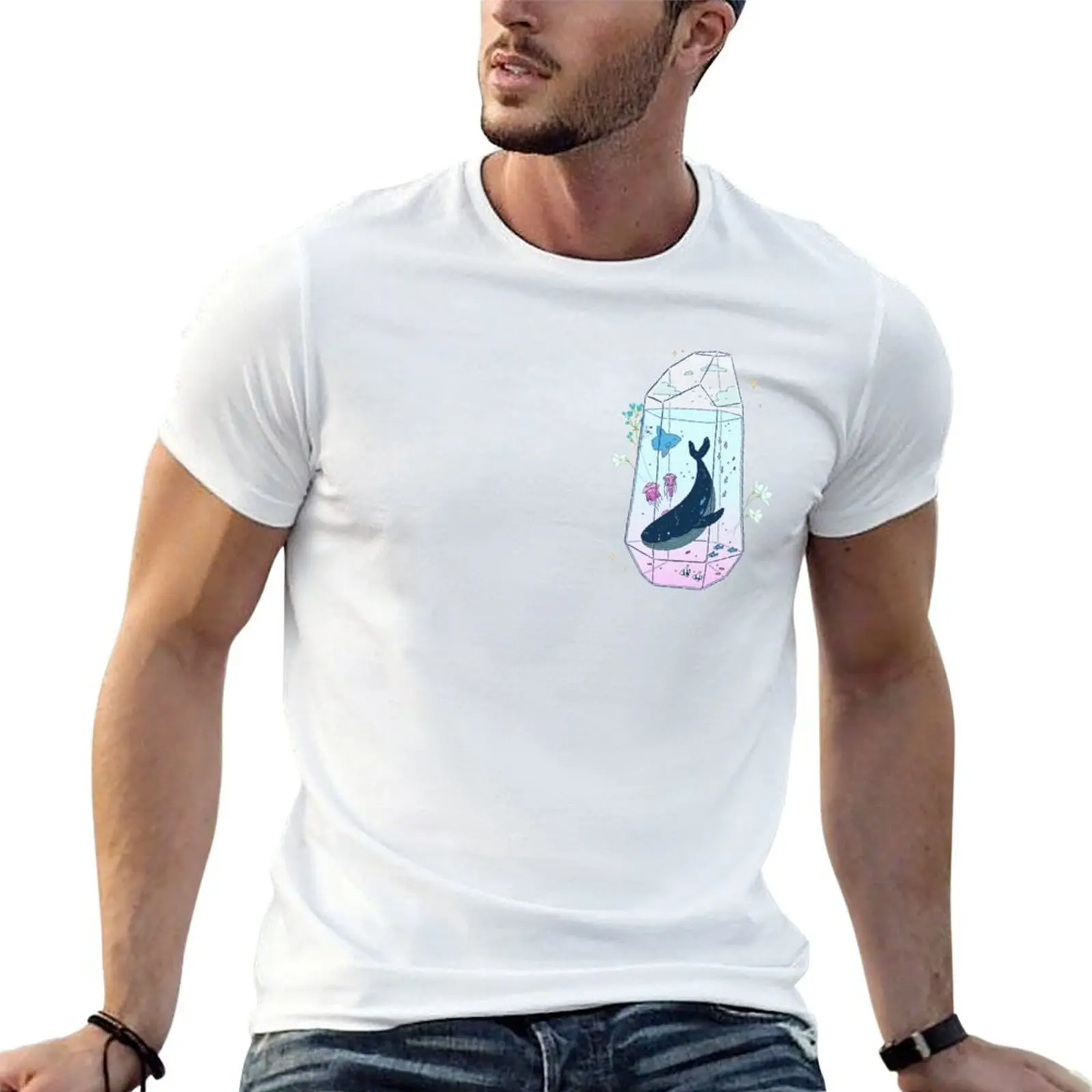 

Celestial Aquarium T-Shirt t shirt man casual man graphic t shirt T-Shirt