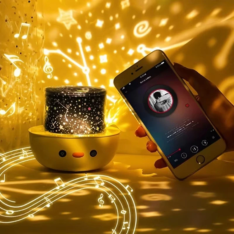 Night Lamp Projector Starry Sky Night Light Projector Baby Lamp Decor Rotating Starry Nursery Moon Galaxy Projector Table Light