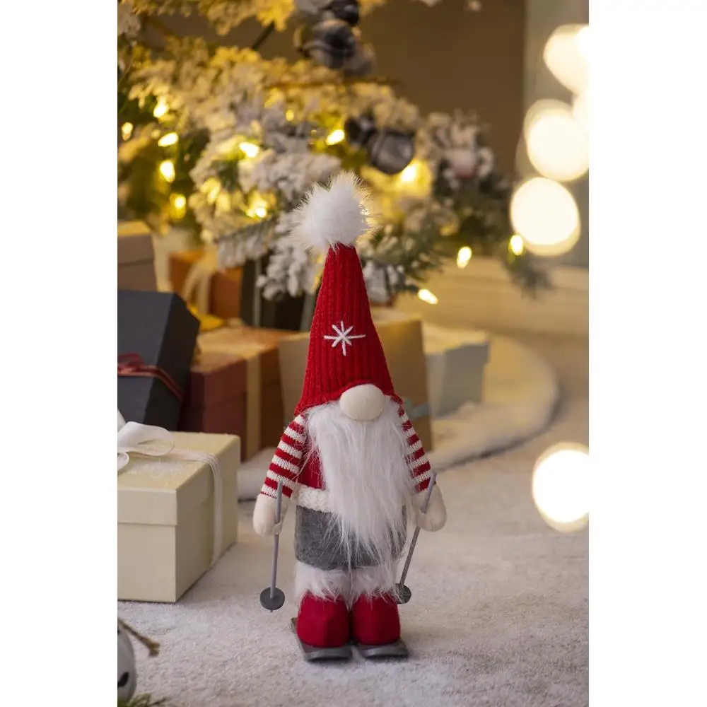 2pcs Christmas Gnomes Decorations, Christmas Table Home Ornaments for Holiday Party Gifts