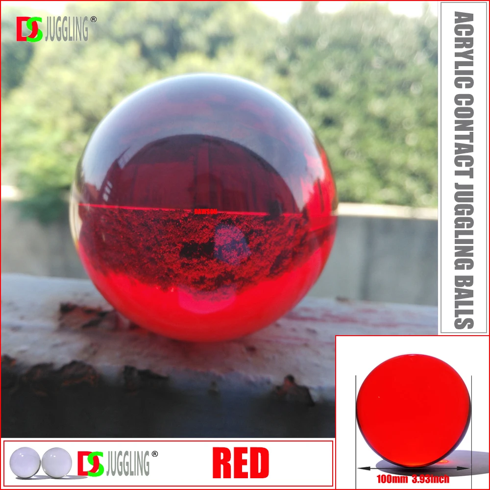 Acrylic Contact Balls Magic Juggling Toys - 3.93 Inch 100mm Professional Player Floating Effect Street Performance