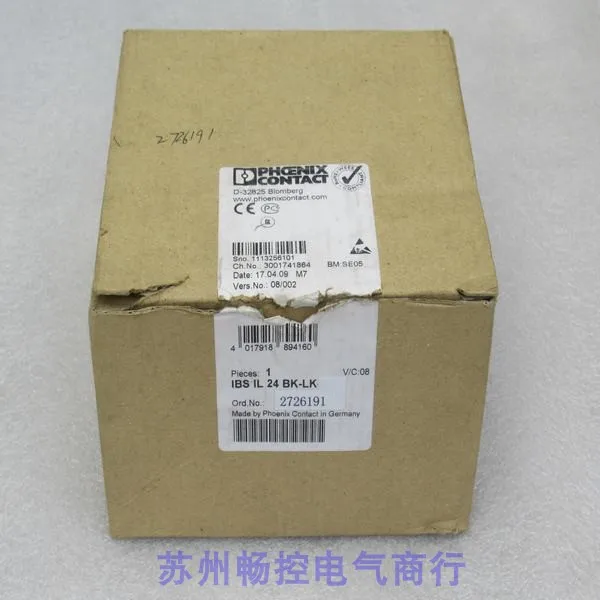 

* Spot Sales * Brand-new PHCENIX CONTACT Module IBS IL 24 BK-LK Spot 2726191