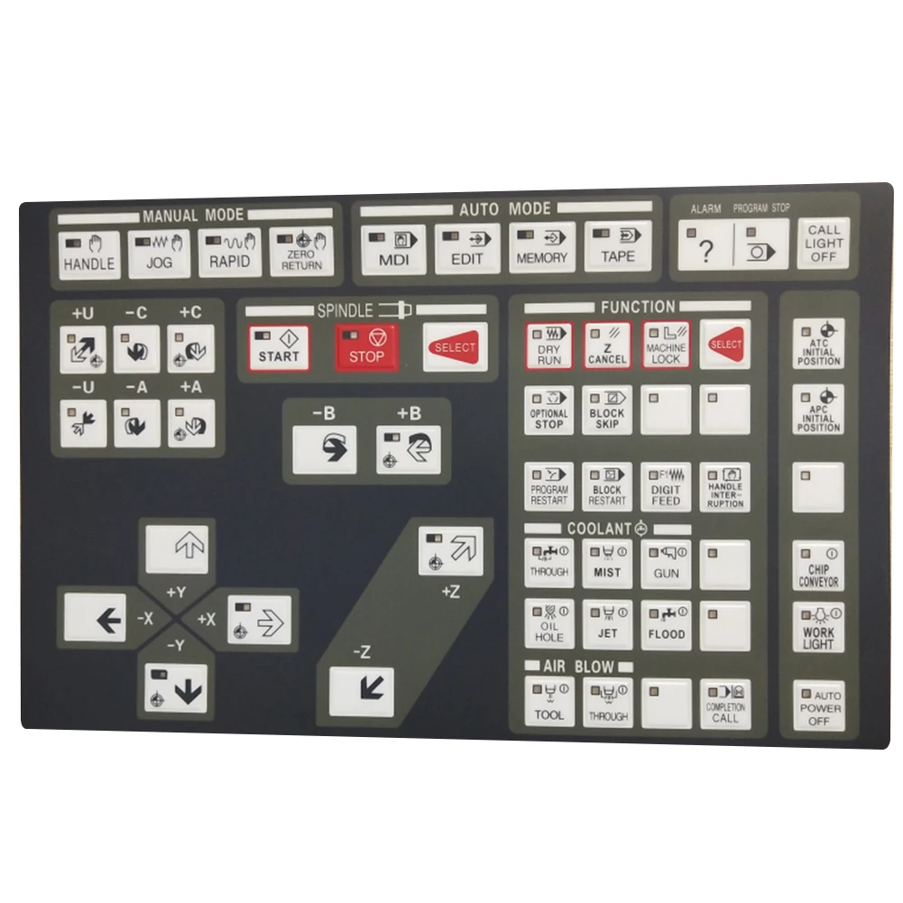 

FOR HYUNDAI KIA KH63g Processing Operation Panel Industrial Button Protective Film