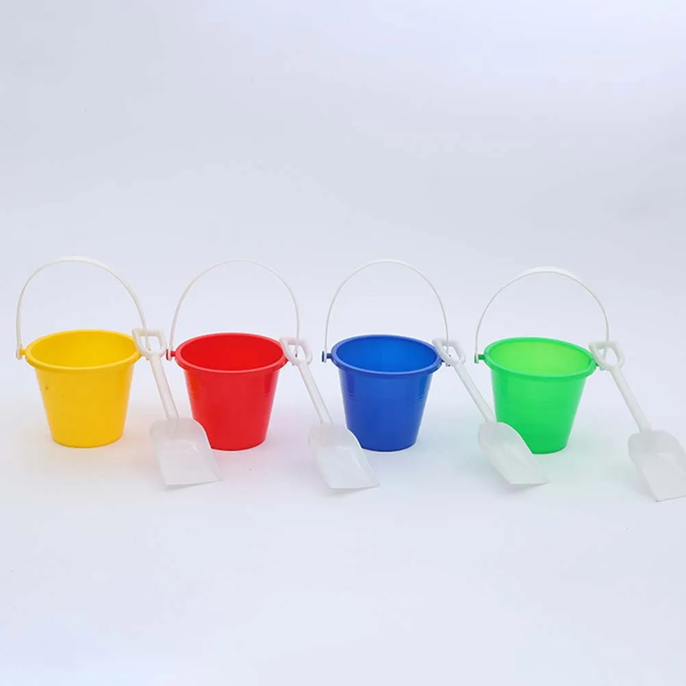 

2 Pcs Household Water Bucket Sand Tools Buckets Toy Set Beach for Kids Plastic Child
