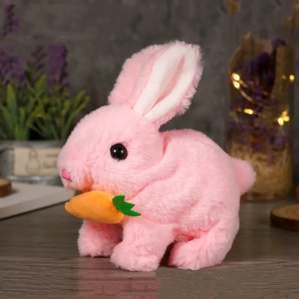 2026Children  Electronic Toys Electric Stuffed Rabbit Walk Bark Nod Birthday Parties Holiday Gifts Room Decoration