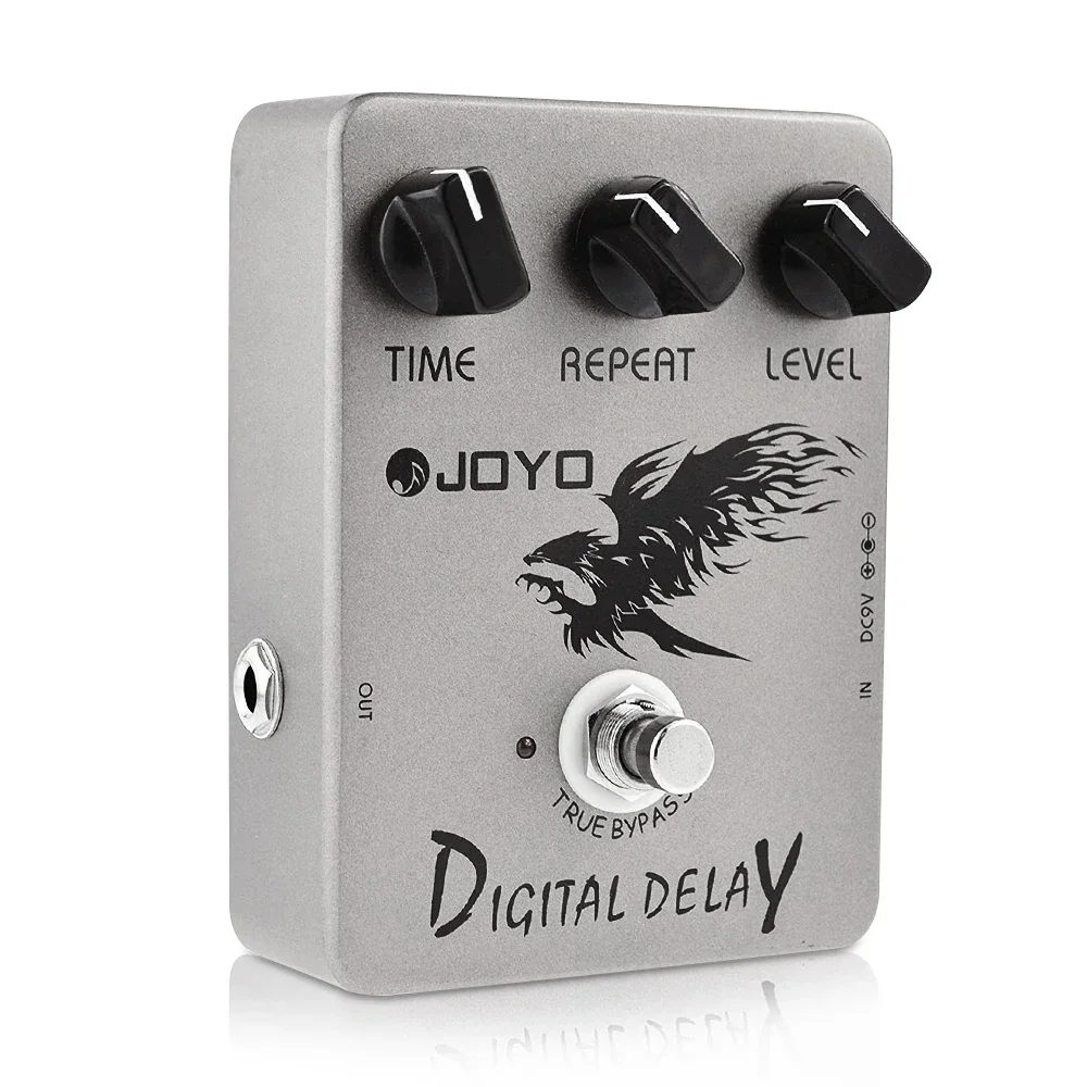 JOYO JF-08 Digital Delay Guitar Effect Pedal Classic Slap Back Echo Full Bypass Wiring True Digital Delay Effect Guitar Pedal