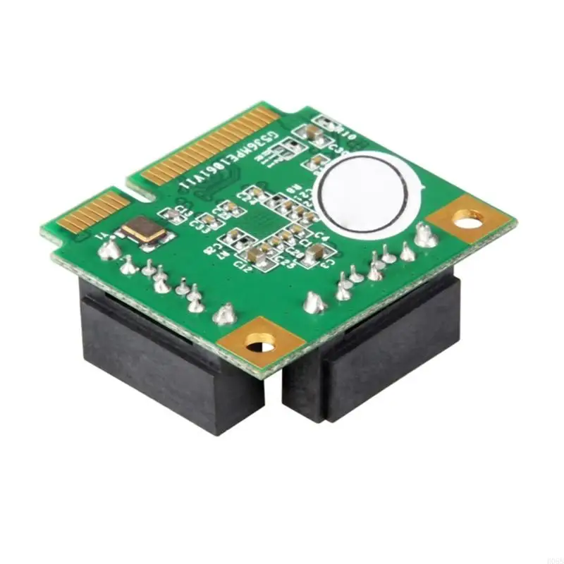 D08B Small PCIExpress 2 Port Controller Card With ASM1061R Chipset Support RAID1/RAID0/SPAN