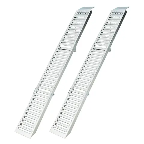 1500Lbs Tri-Fold Loading Ramps, 72" L x 9" W, Heavy Duty Steel Folding Trailers Ramps for ATV/UTV/Motorcycles/Lawn Mowers