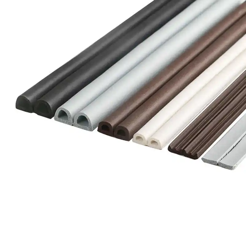 

6M Door And Window Rubber Steal Strip Window Windproof Thermal Door Self-Adhesive Anti-Theft Door Seam Sound Deadening Strip