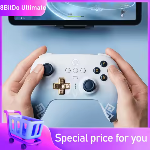 8Bitdo Ultimate 2.4G Gamepad Wireless Controller Chongyun Edition for PC/Android/Steam Deck/Apple - High Performance