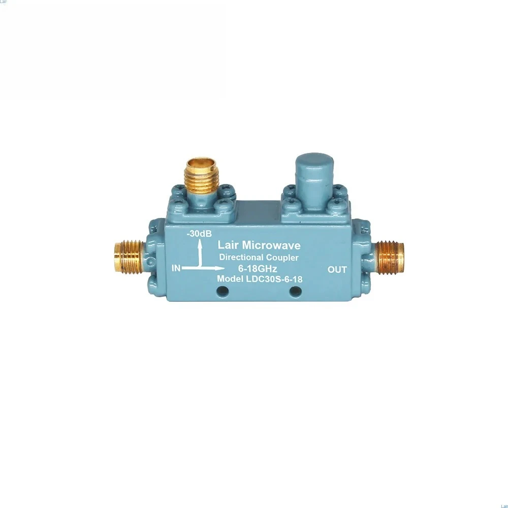 Conector SMA-F, Acoplador Direccional Coaxial RF de 6-18 GHz, Piezas de Telecomunicaciones