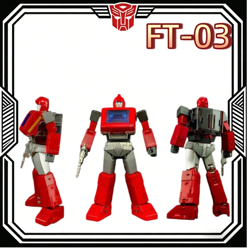 En Stock FansToys FT FM-03 Warhorse (Ironhide) G1 MP Figura de Transformador de Metal a Escala Triple, Juguetes y Regalos de Anime y Dibujos Animados