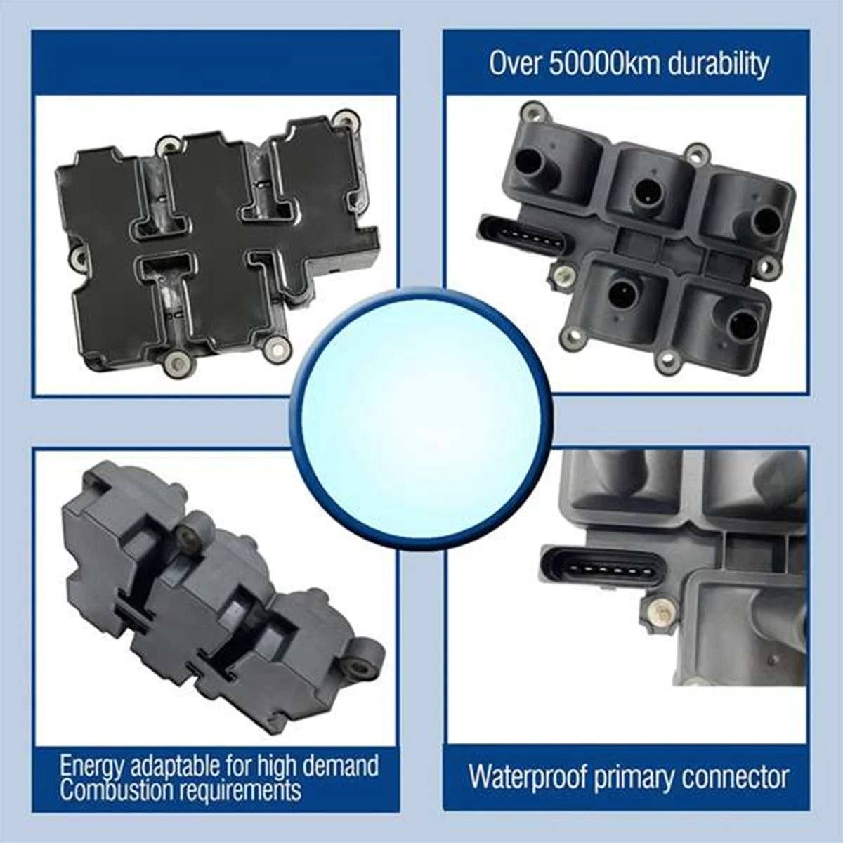 071905106 0986221017 Car Ignition Coil for SEAT Toledo VW VOLSWAGEN Bora Golf New Beetle 2000 Passat 2.3 V5 0040100037