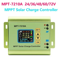 JUNCTEK MPT-7210A MPPT Solar Charge Controller 24/36/48/60/72V Solar Regulator Battery Charger Panel Boost Voltage Module 600W