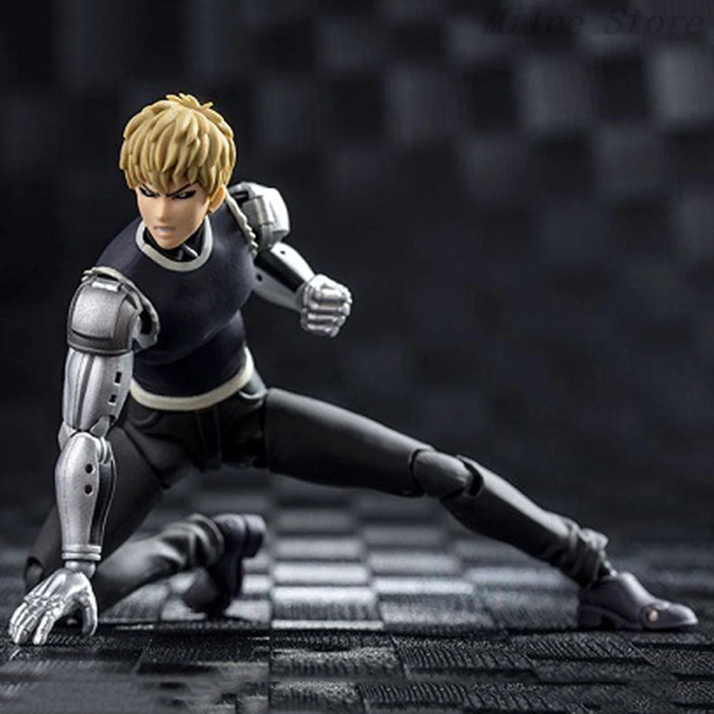 In Stock GT Model One Punch Man Figures Speed Sonic Genos Demon Cyborg SHF PVC Action Figure Anime Toys Figure  Greattoys