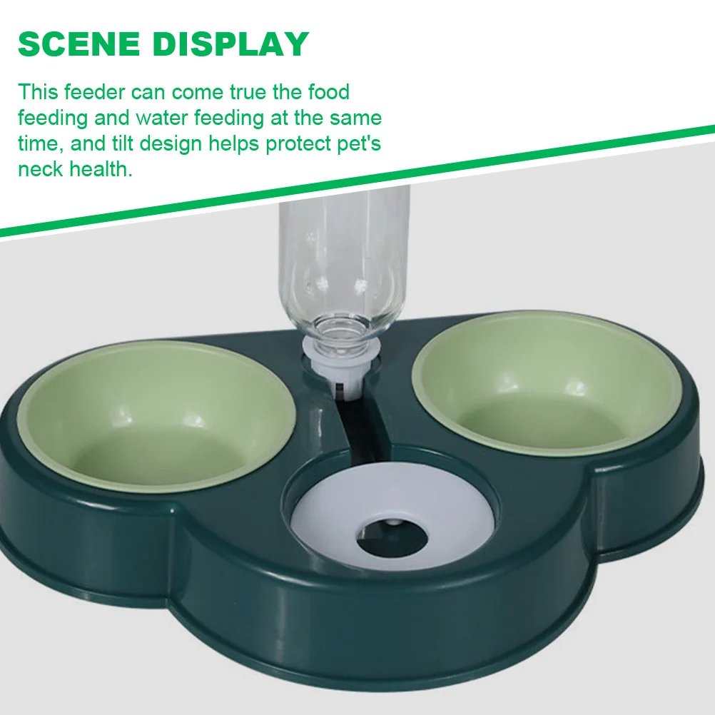 

Pet Feeder Automatic Water Dispenser Cat Dog Food Bowl Multi-Function Detachable Feeding Bowl Portable Pet Supplies