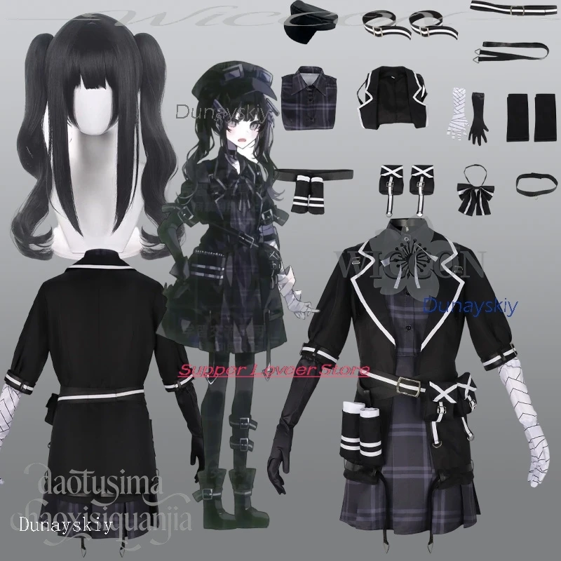 cosplay-de-noel-anime-kurobe-nanoka-cosplay-jeu-d'anime-mahou-shoujo-no-majo-saiban-costume-goth-lolita-disfraz-mujer