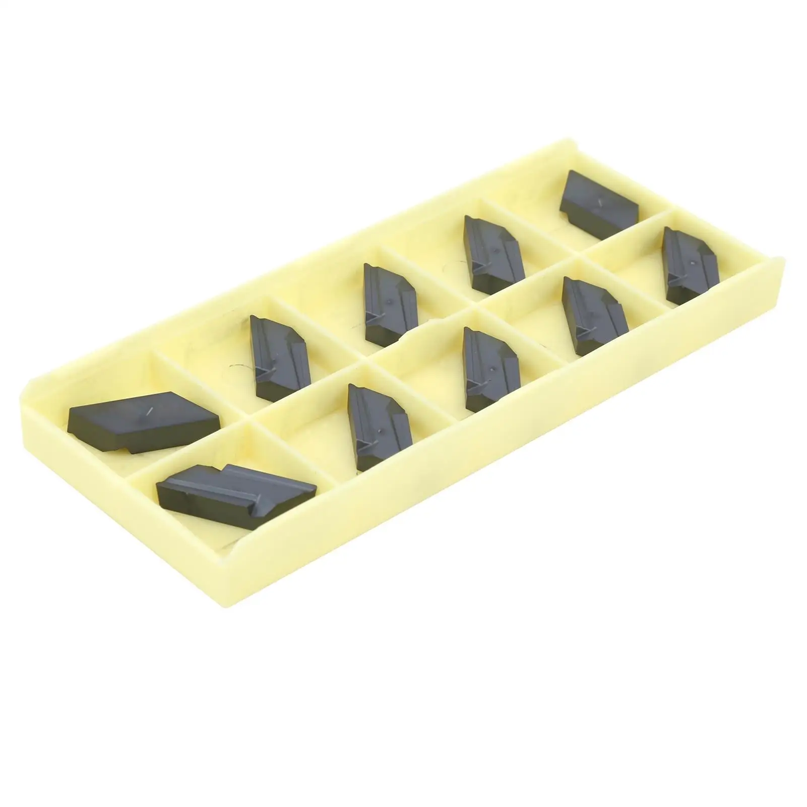 10 stuks CNC-draaigereedschapsbladen voor knux 160405 r -11 Hardware van gecementeerd hardmetaal voor LF6018-hardware