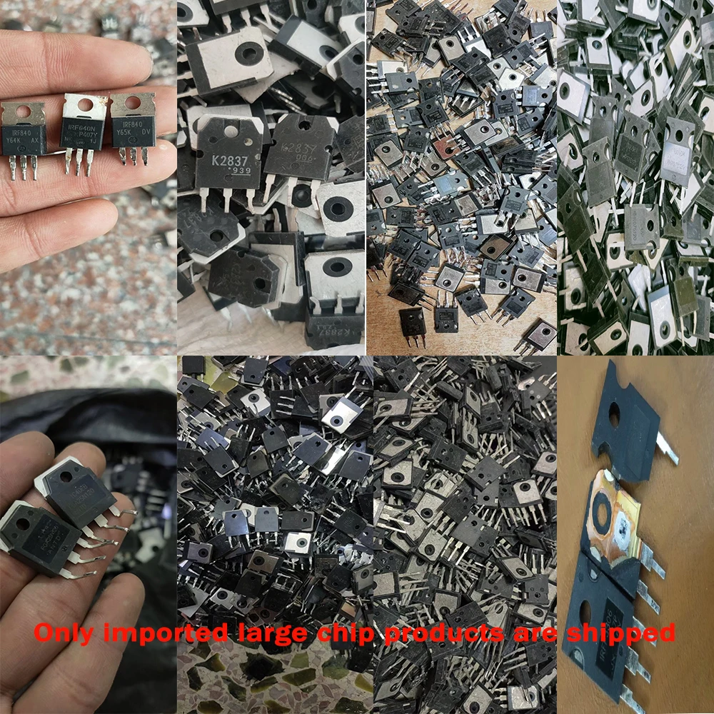 Used 10pcs IRF3205 IRF4905PBF IRF630N IRF3710 IRF5210 IRF1404 IRF9640 IRF520N IRF730 IRF840 IRF9540N Original disassembly