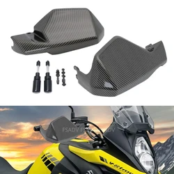 Carbon Handguard Hand Protection Wind Shield Hand Guard For Suzuki V-Strom DL650 V Strom 650 2004-2023 2019 2020 2021 2022