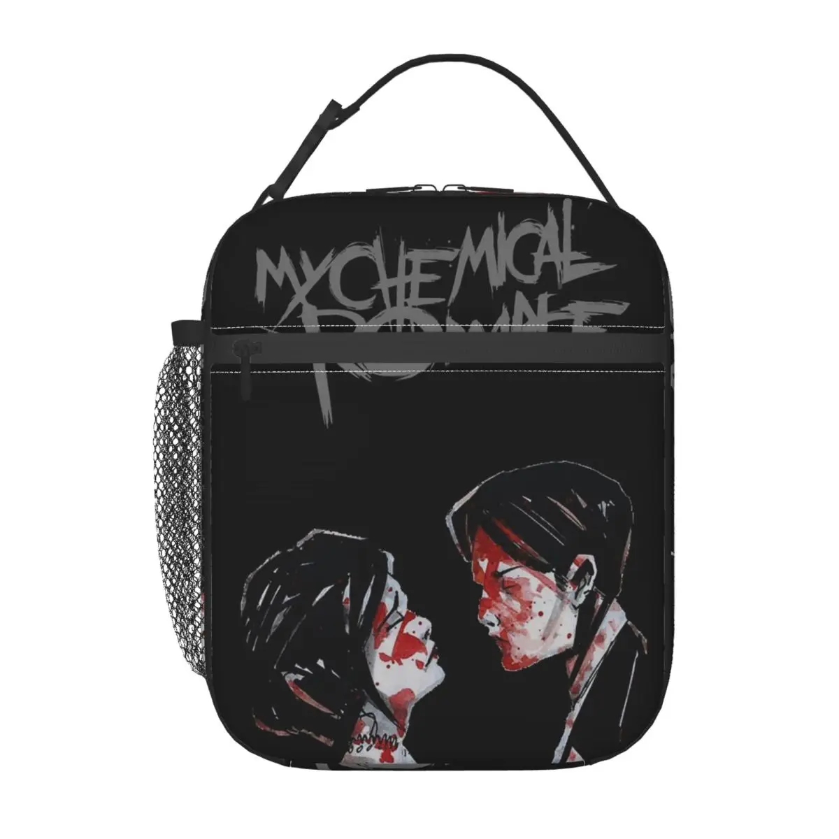 

Изолированная сумка для обеда My Chemical Romance для женщин и детей, герметичные коробки для еды, термосумка для ланча