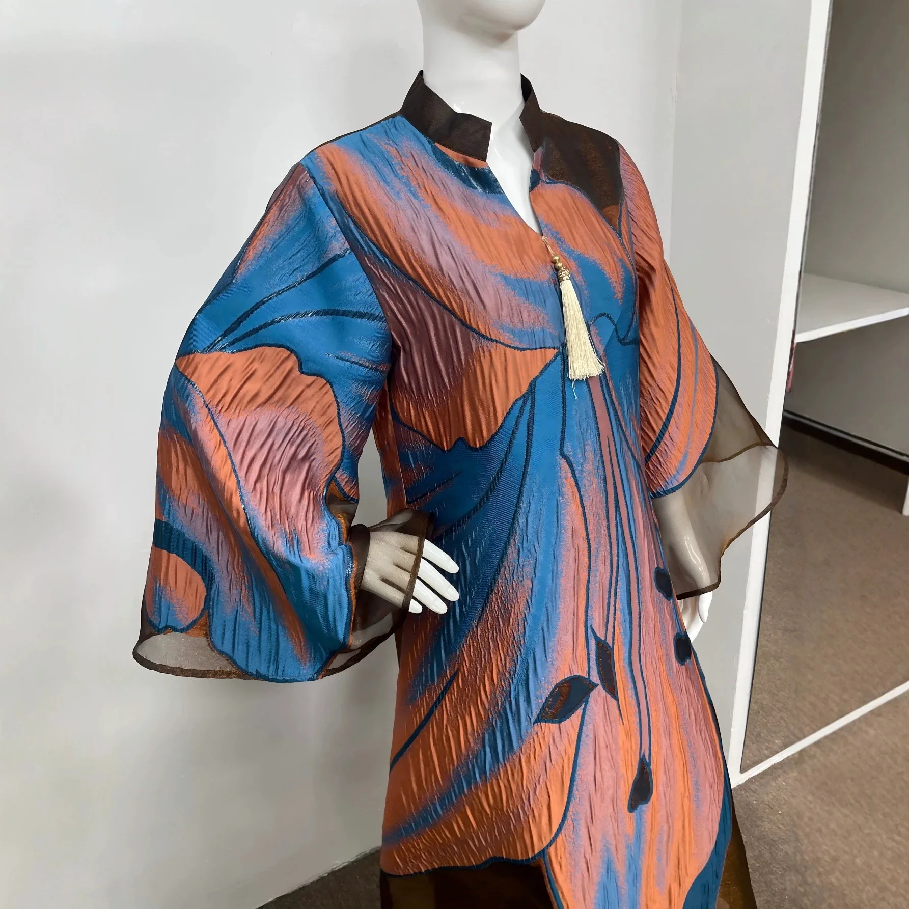 Print Dress Women Eid Abaya Pa - огляд і ціна Jalabiya Women Arabic