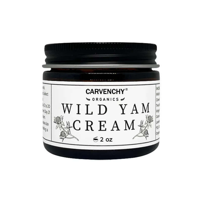 Organiczny krem z jamy szerokolistnej Naturalna organiczna formuła Krem z jamy dla równowagi hormonalnej