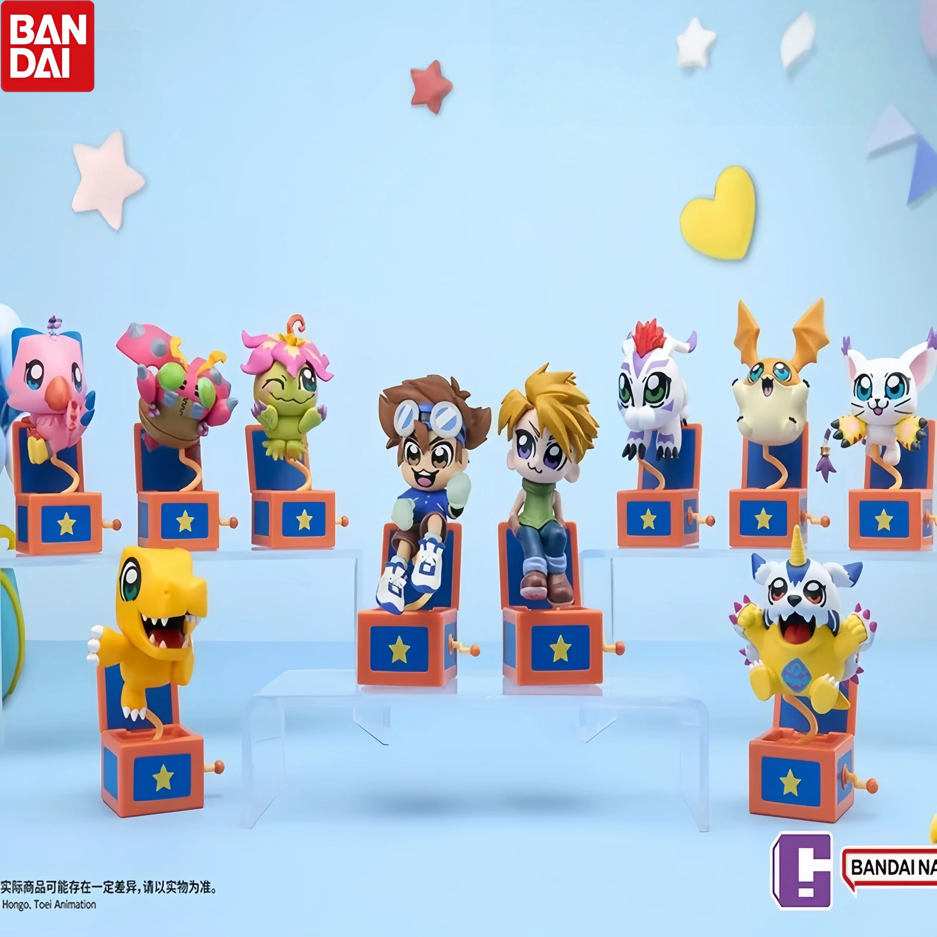 Новая коллекционная фигурка BNFIGUREQ Digimon Blind Box в коллаборации с Такехито Окавой для любителей аниме