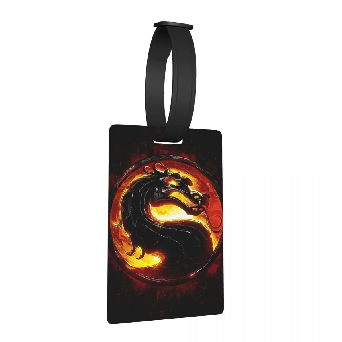 

Mortal Kombat Luggage Tags Suitcase Accessories Travel Fashion Baggage Boarding Tag Label Holder ID Name Address