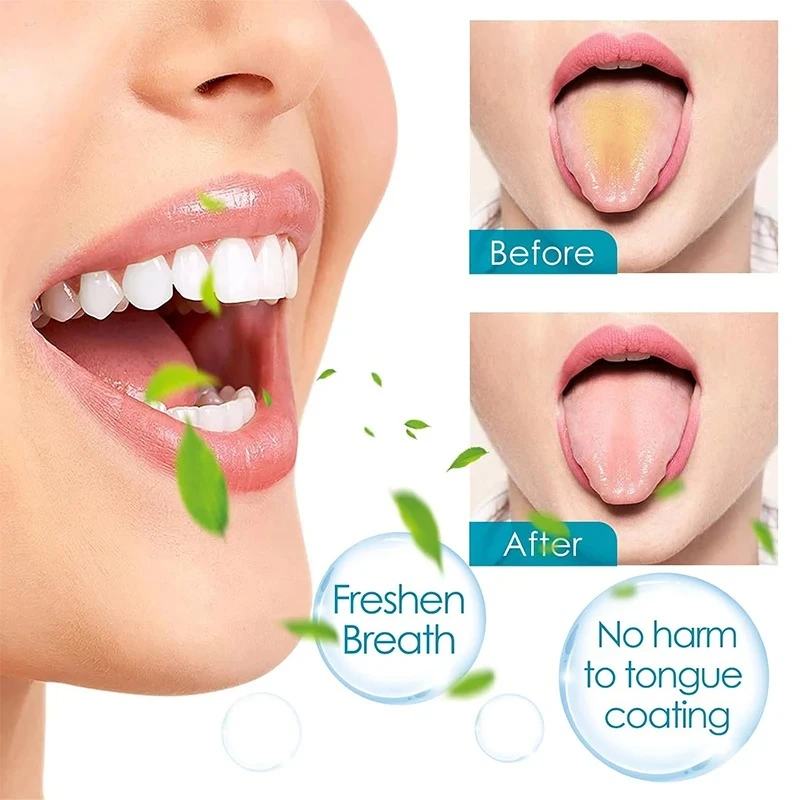 Portable Single‑Layer Stainless Steel Tongue Scraper, Reusable Oral Tongue Cleaner for Tongue Coating Removal and Fresh Breath