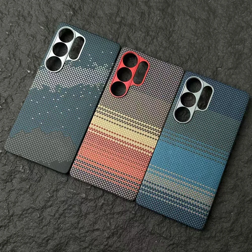 

For Samsung Galaxy S25 Ultra Real Aramid Fiber Case for Magsafe Magnetic Carbon Fiber Cover for Galaxy S25Ultra Luxury Case