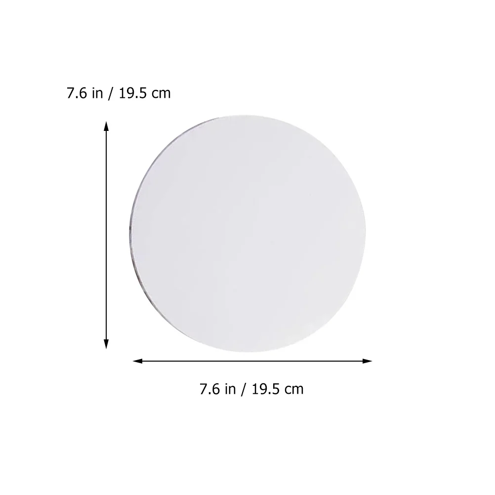 3 قطعة قماش فني فارغ لوحات مستديرة ممتدة الخشب القطن لتقوم بها بنفسك النفط الاكريليك الغواش درجة الحرارة لوحة رسم خشبية اللوحة الداخلية #1