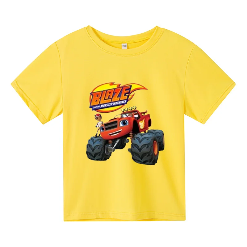 

Kids' new T-shirt for boys and girls, casual and fashionable sports T-shirt top, 2-12-year-old kids, printed cartoon anime