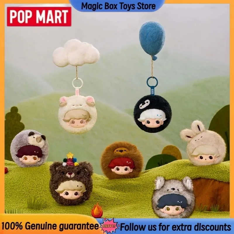 

POP MART DIMOO Серия «Театральный клуб»: Чехол для наушников, игрушки-сюрпризы, милые брелоки с животными, коллекционные подарки на день рождения