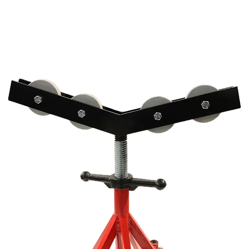 Hot SalesFive-wheel Bracket Movable Pipe Holding Stands Support Tube