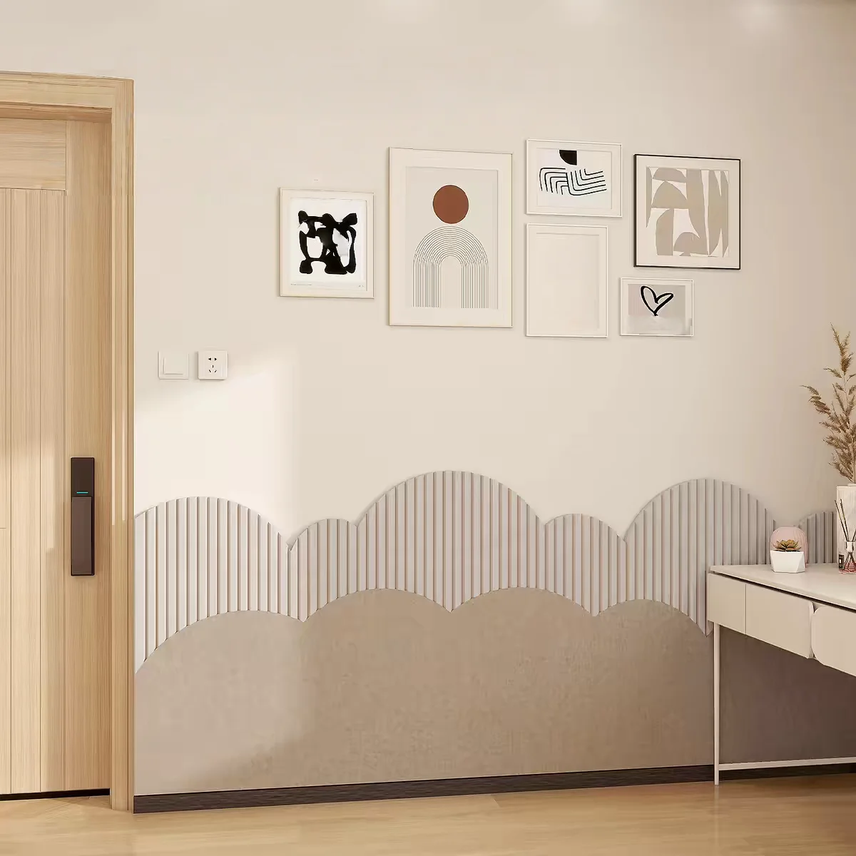 Thickened Felt Board Cork Board Felt Board Wall Stickers Message Board Self-Adhesive No Drill DIY Photo Display Board