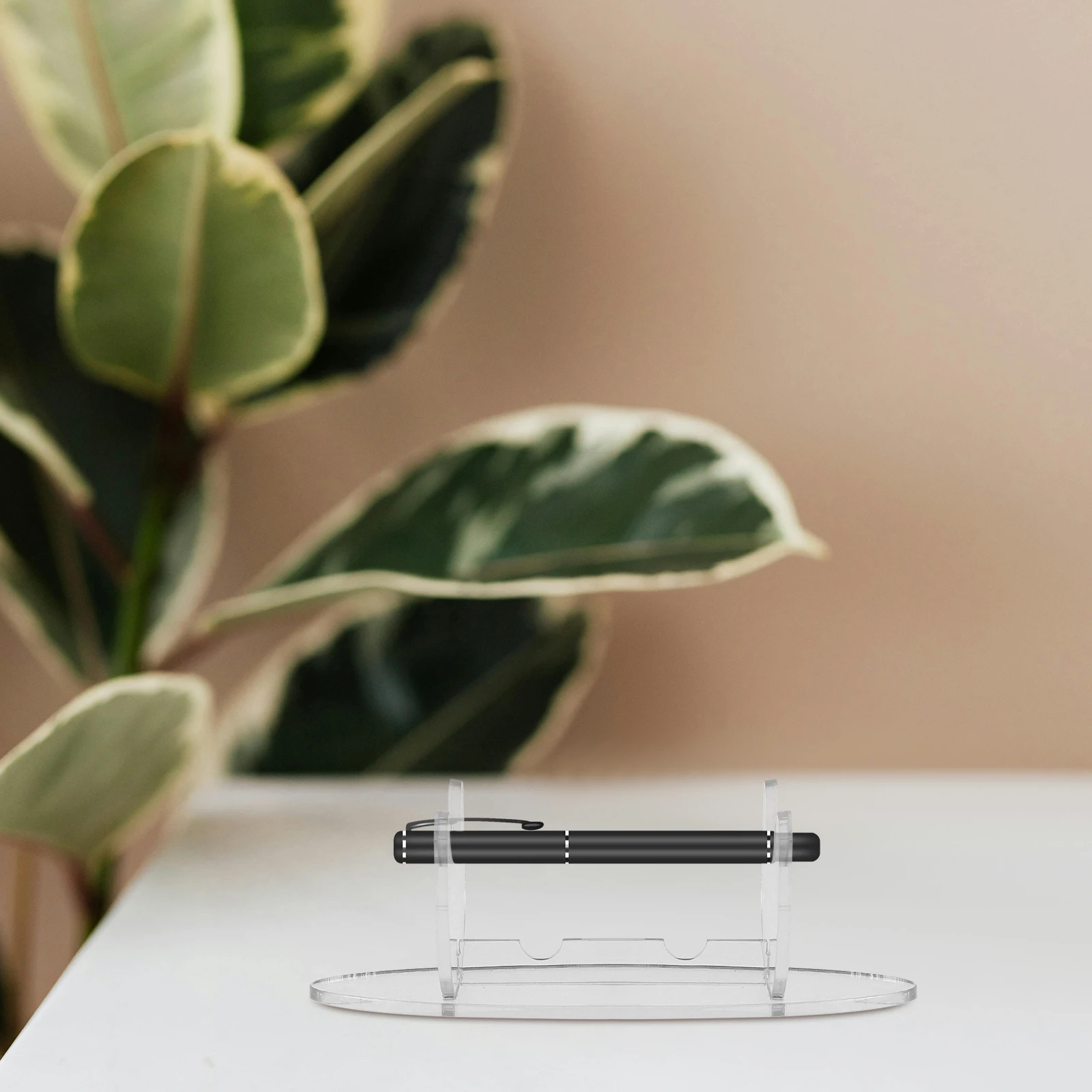 

Acrylic Pen Display Stand Compact Desktop Organizer for Fountain Pens Ballpoint Pencils Markers Eyebrow Pens Nail Art Brushes