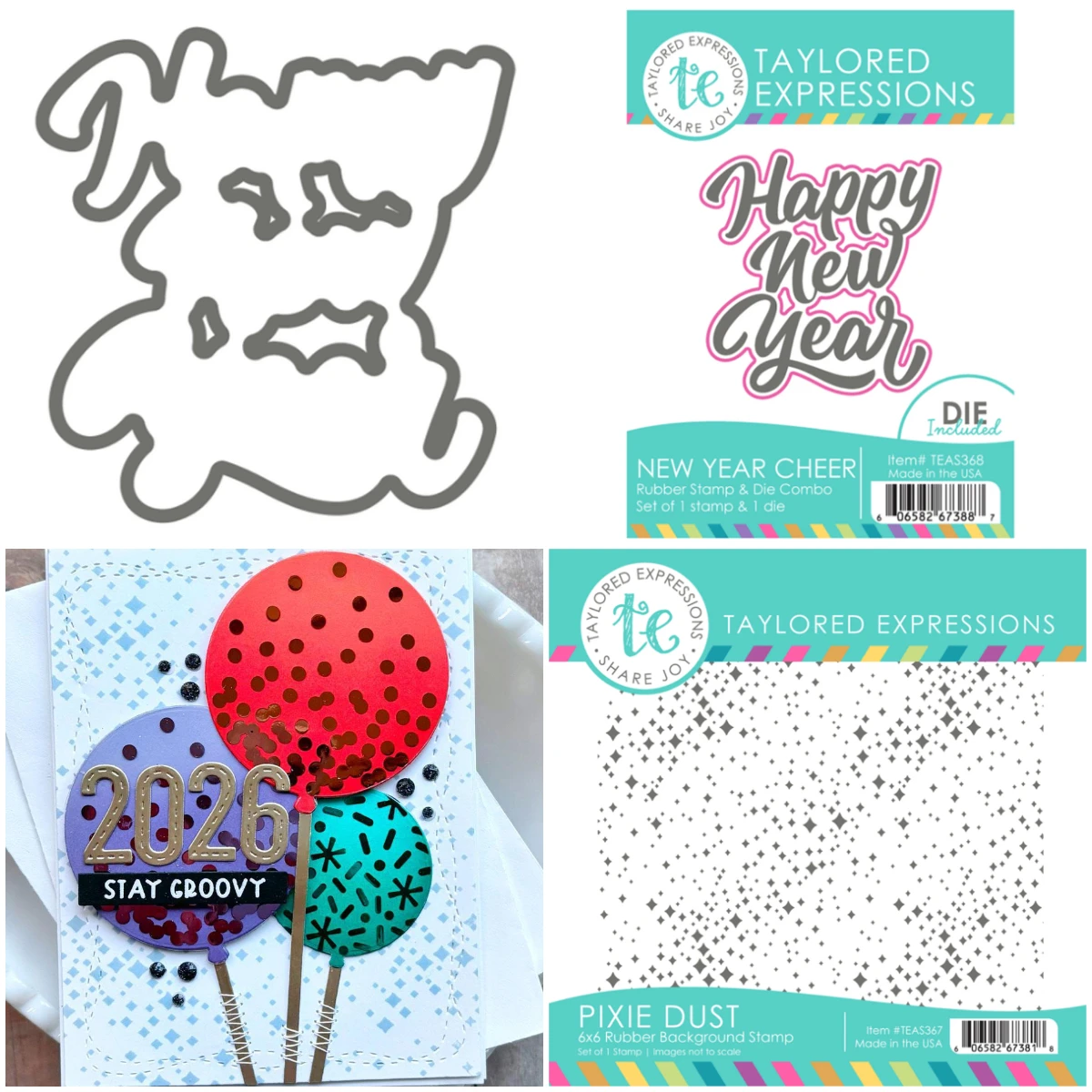 

Happy New Year New Metal Cutting Dies Stamps Scrapbook Diary Decoration Embossing Cut Dies Template DIY Greeting Card Handmade