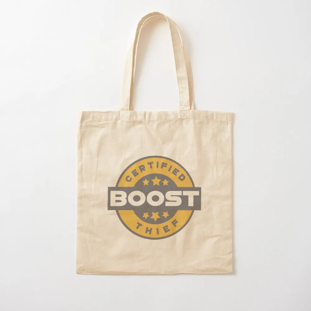 Rocket League Certified Boost Thief Badge Tote Bag tote bag handbag