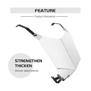 Motocicleta acrílico farol protetor, tampa de luz, guarda de proteção, Honda NC750X, NC 750 X, 2016-2018, 2019, 2020, novo 6 principais vendas protetor farol honda nc750x - №2