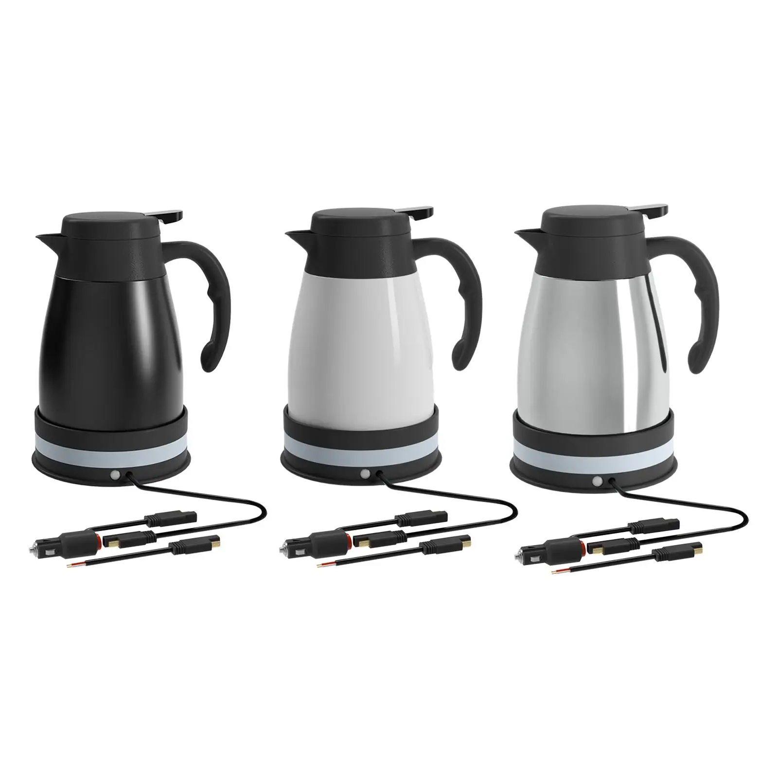 Car Electric Kettle Pot DC 24V Fast Boiling Hot Water Kettle