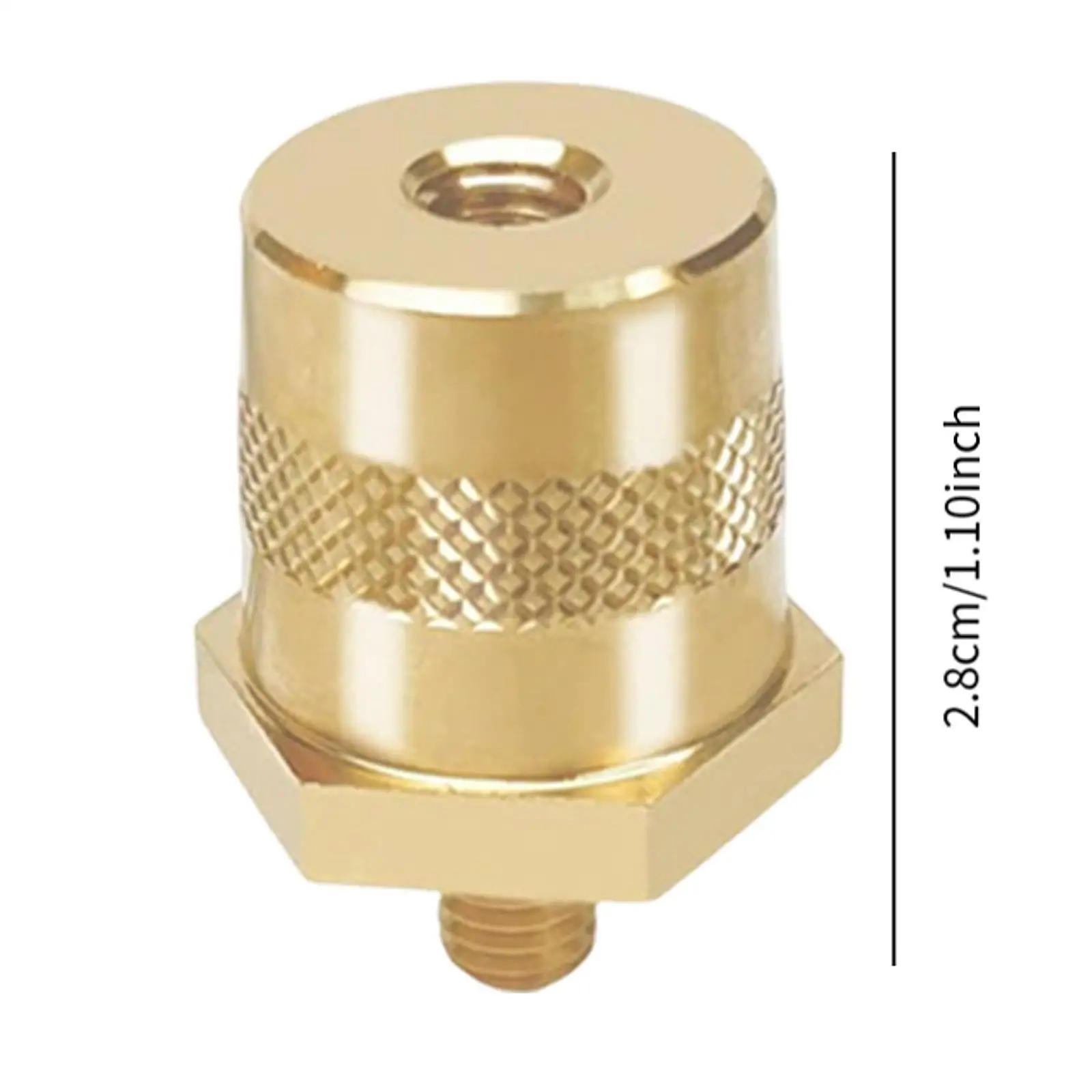 Brass Battery Terminal Connector Set for Car Auto Post Adapters Stainless Steel Screw Easy Install