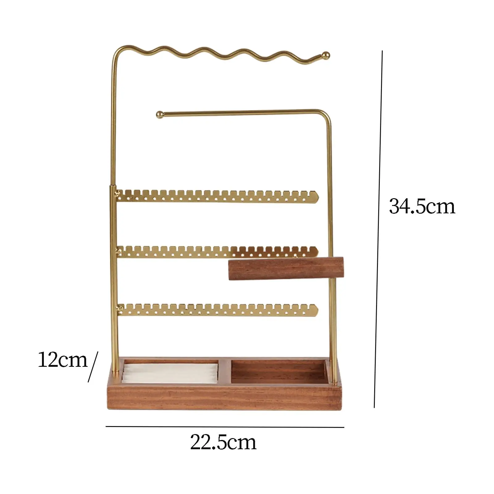 Jewelry Organizer Stand Jewelry Tower Bracelet Display Rack Jewelry Storage Rack for Ear Watches Bangle Bracelets Stores