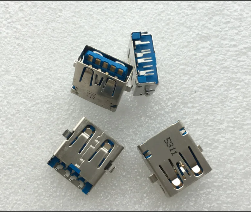 For imported USB interface 3.0 sinking board computer interface socket USB female seat connector