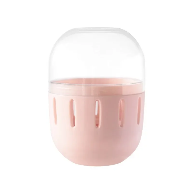 DX01/Storage box/Cosmetic egg/A1PQ8-Easy to Use Storage Bucket Sponge Puff Gas Dust-Proof Shelf Lightweight and Compact